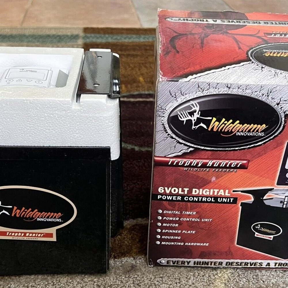 New! Wildgame Innovations 6V Digital Power Control model# TH-6VD Complete Kit!